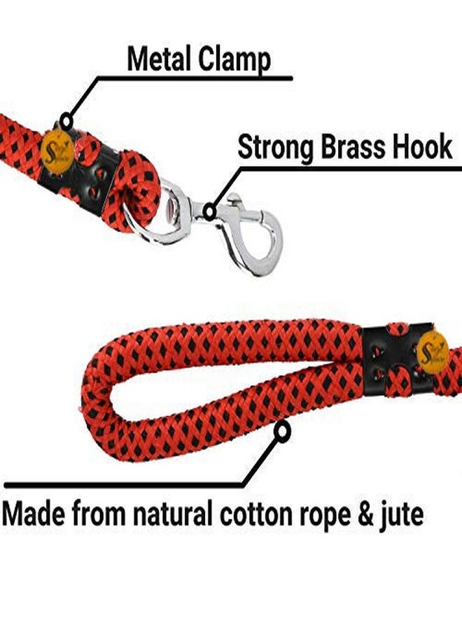 سايج سكوير مقود حبل قوي للكلاب من سيج سكوير مزود بخطاف (18 مم، قد يختلف اللون) - Image 4